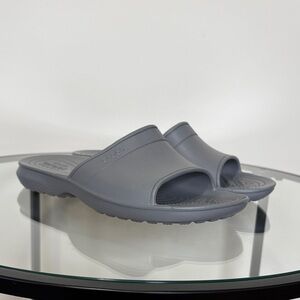 CROCS Women's Slide Sandals in Gray Women’s Size 10 Men’s Size 8